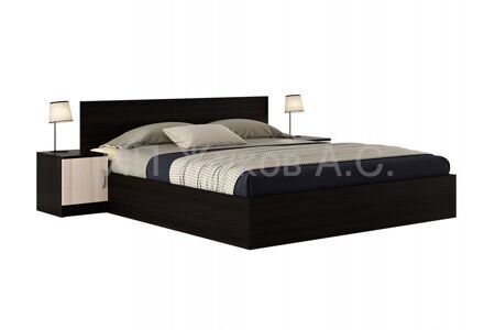 Кровать двухспальная Венге 4